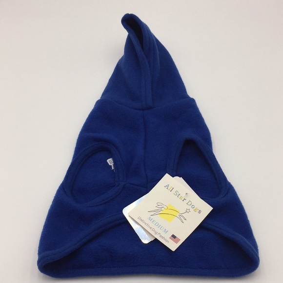 NHL Vancouver Canucks Hockey Dog Pet Fleece Hoodie Coat Size Medium - Picture 3 of 12